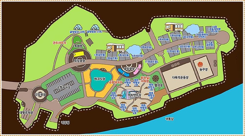 단호샌드파크 캠핑장 시설 사진 21