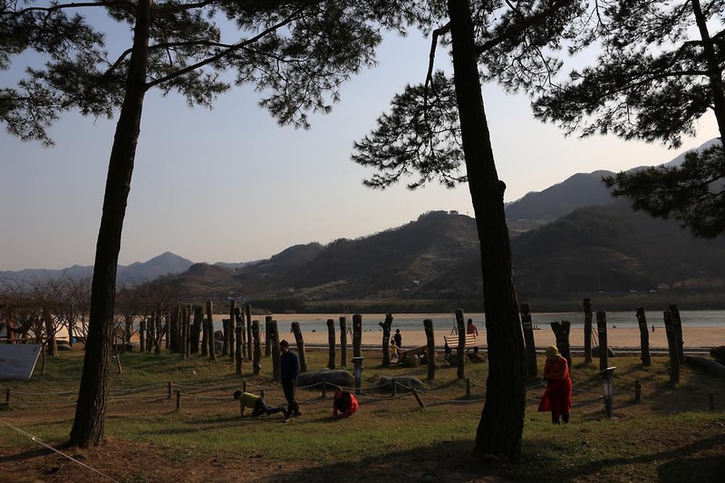 평사리공원 야영장 시설 사진 4