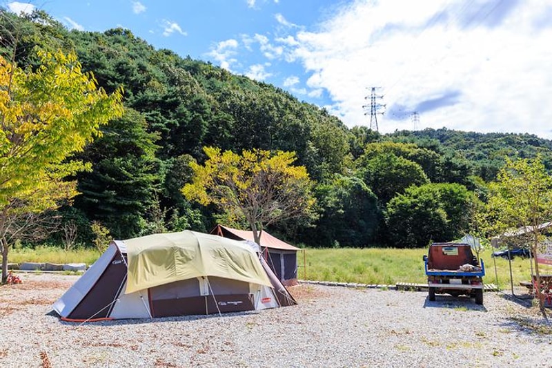 전주 아중호수 캠핑장
