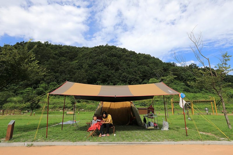 금수문화공원 야영장 시설 사진 3