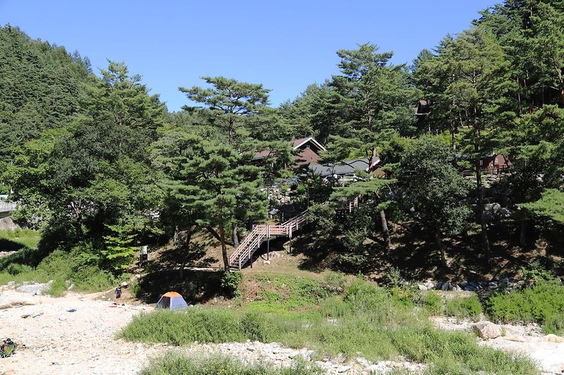 하추자연휴양림 야영장 시설 사진 3