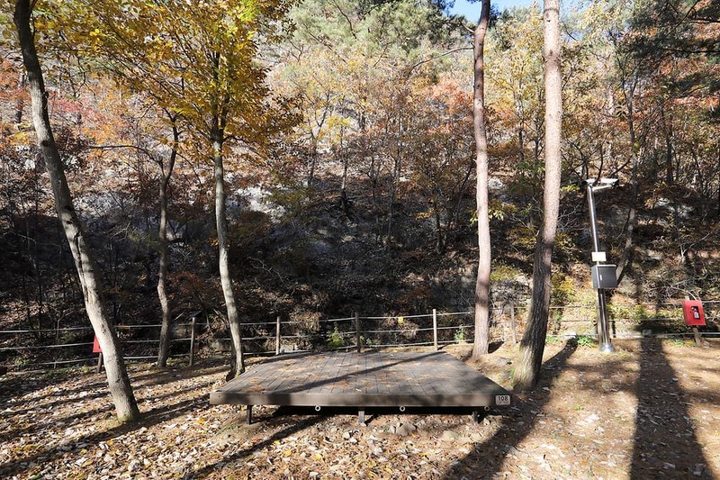 국립검마산자연휴양림야영장 시설 사진 8