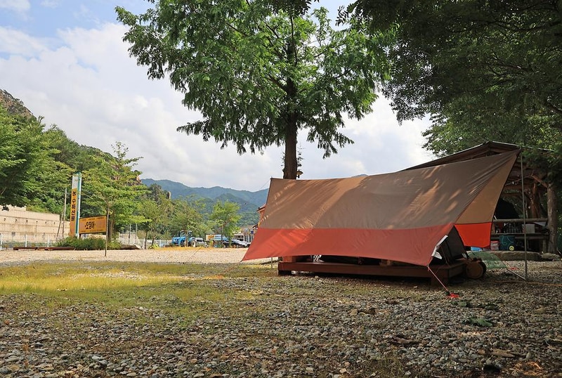 용대 황지 캠핑장 시설 사진 2