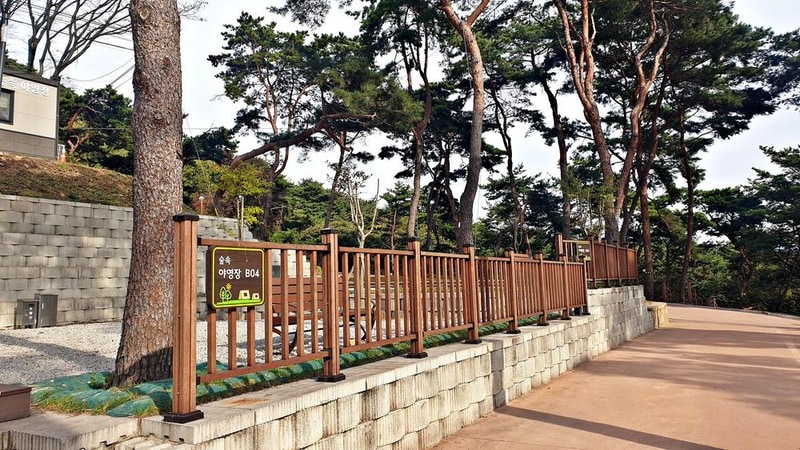 교룡공원 숲속야영장 시설 사진 42