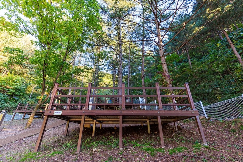 문수산 자연휴양림 야영장 시설 사진 4