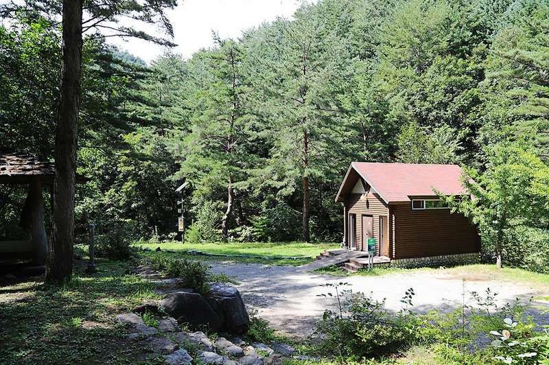 태백고원자연휴양림 야영장 시설 사진 9