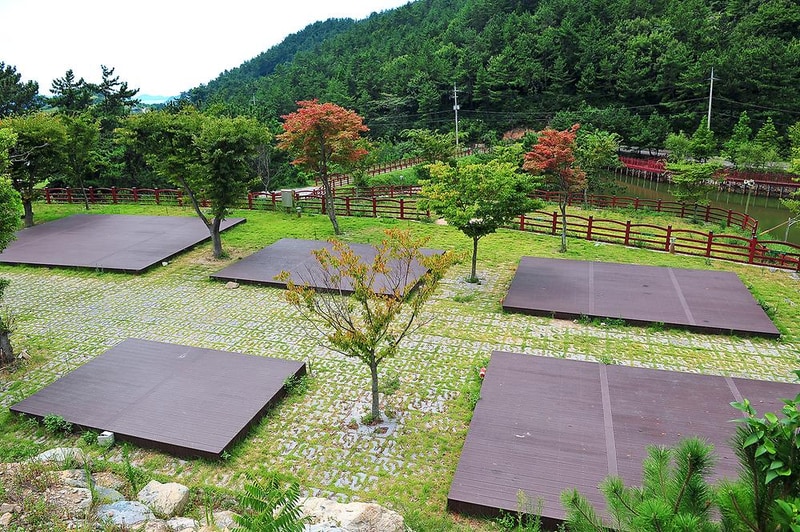 봉황산자연휴양림 야영장 시설 사진 6