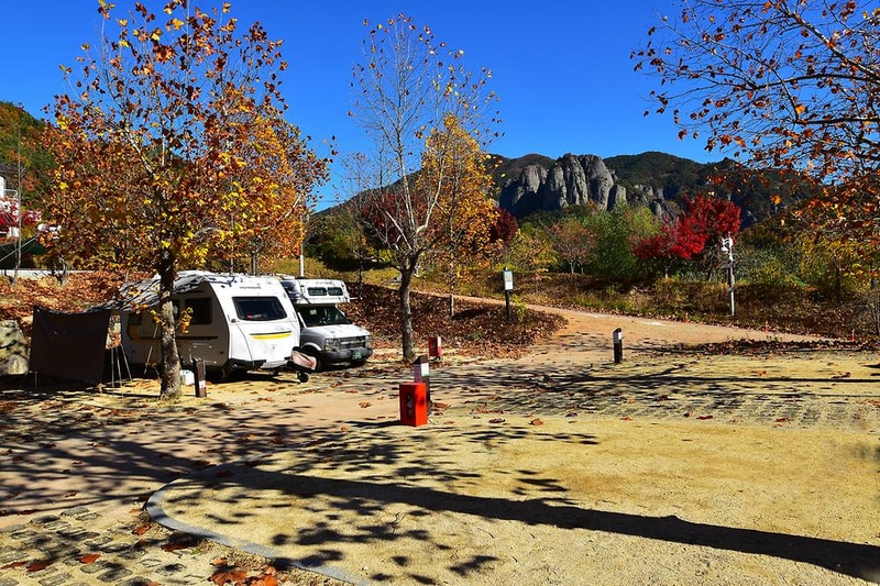 주왕산국립공원 상의자동차 야영장 시설 사진 17