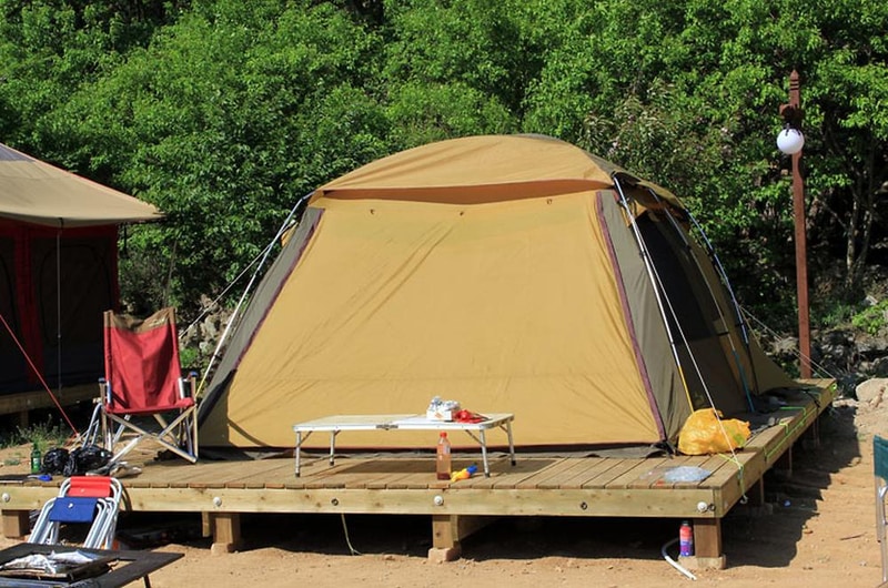 청송 얼음골 야영장 시설 사진 9