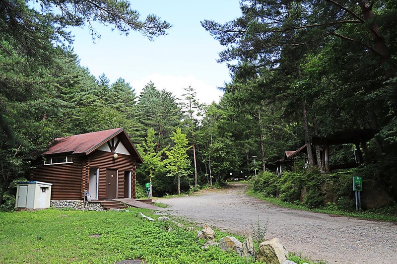 태백고원자연휴양림 야영장 시설 사진 2