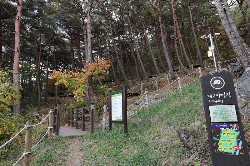 칠보산자연휴양림야영장 시설 사진 11