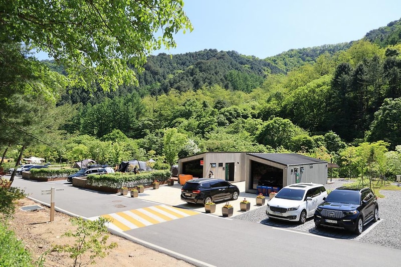 갯골자연휴양림 야영장 시설 사진 23