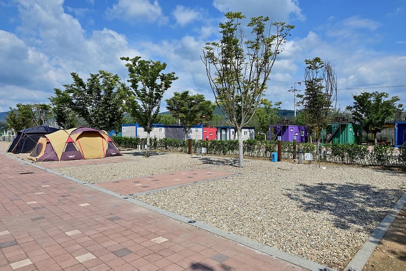 대황강 자연휴식체험장 야영장 시설 사진 5