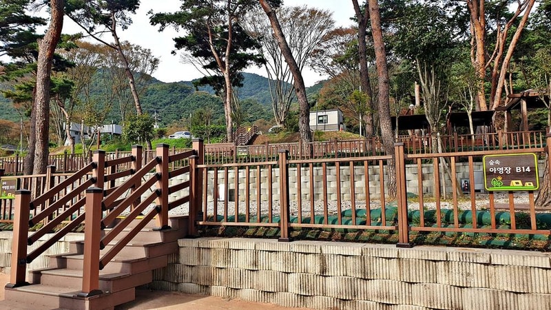 교룡공원 숲속야영장 시설 사진 5