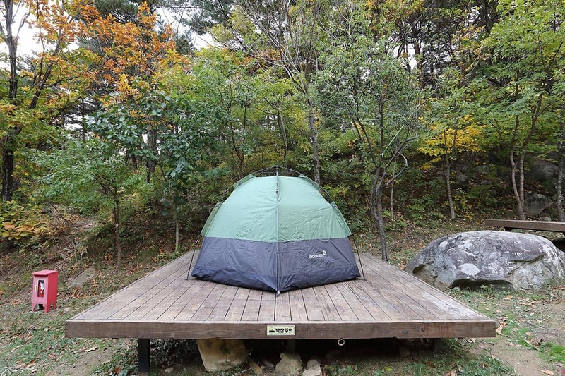 칠보산자연휴양림야영장 시설 사진 9