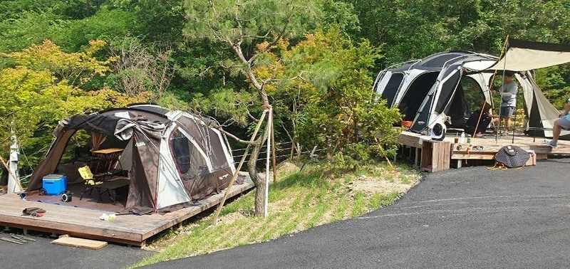 하너미 캠핑장 시설 사진 1