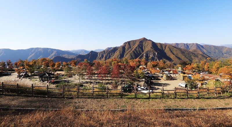 동강전망휴양림오토캠핑장 시설 사진 2
