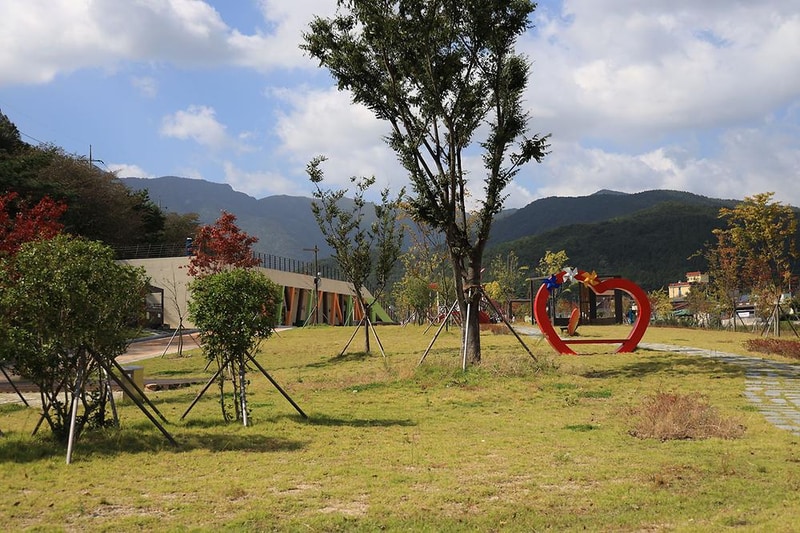 등억알프스야영장 시설 사진 1