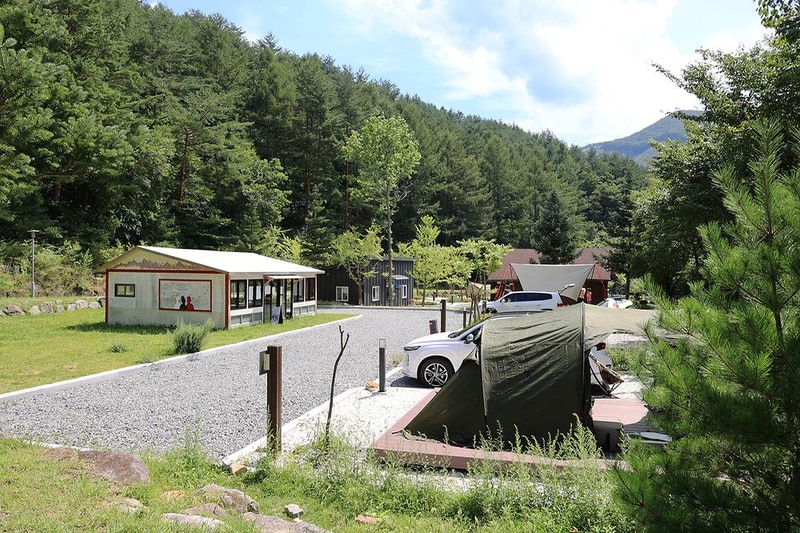 태백고원자연휴양림 자동차야영장 시설 사진 7