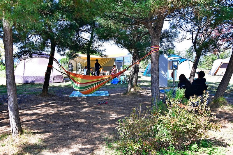 웅포관광지 캠핑장 시설 사진 3