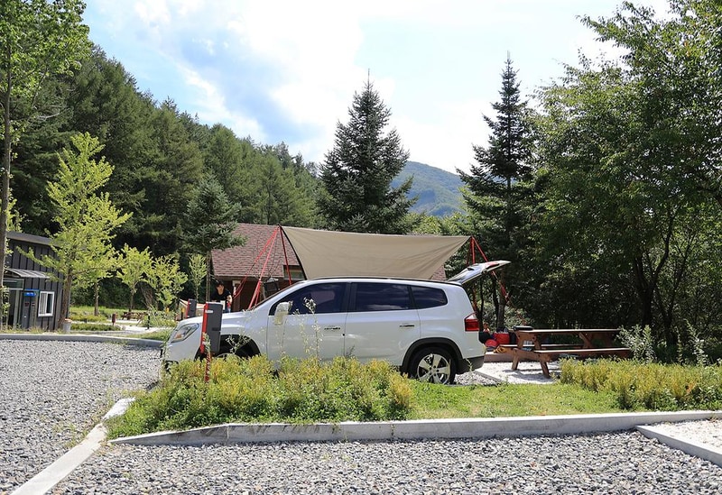태백고원자연휴양림 자동차야영장 시설 사진 5
