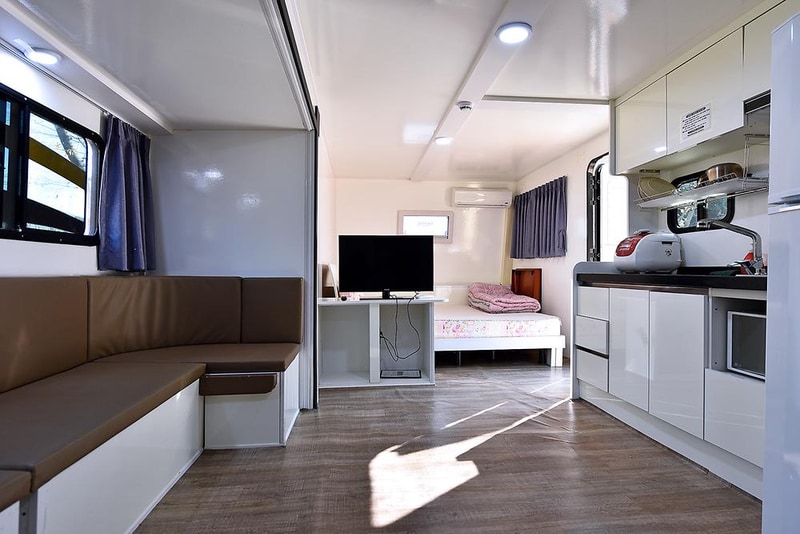 백운산 자연휴양림 야영장 시설 사진 5