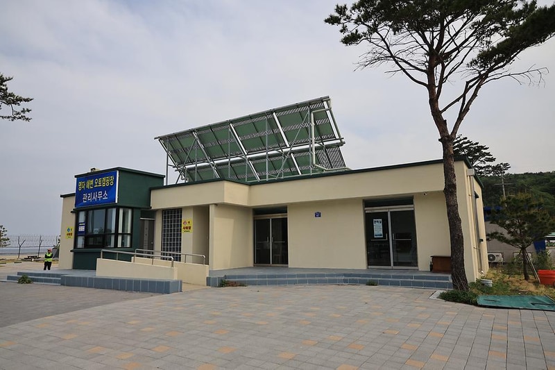 명파 해변 오토캠핑장 시설 사진 2