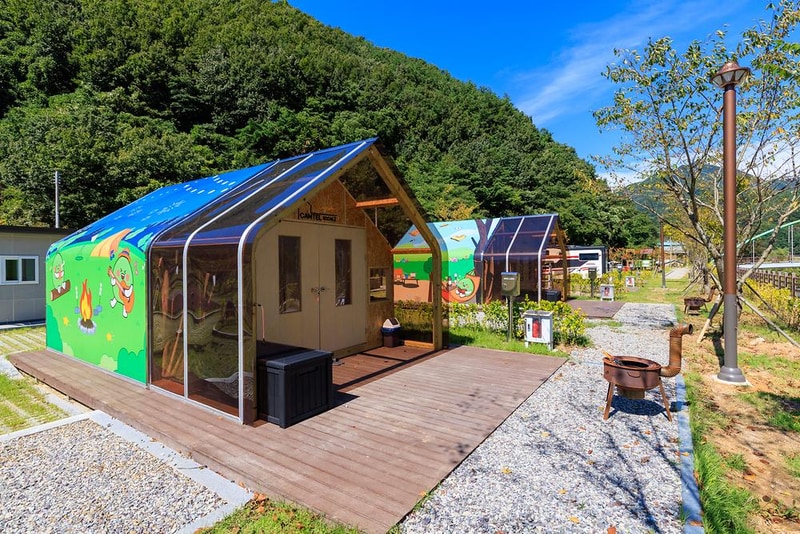 금천계곡 야영장 시설 사진 2