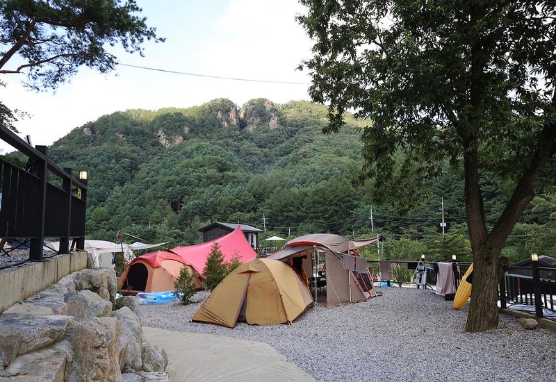 산정호수 돌고래 캠핑장 시설 사진 1