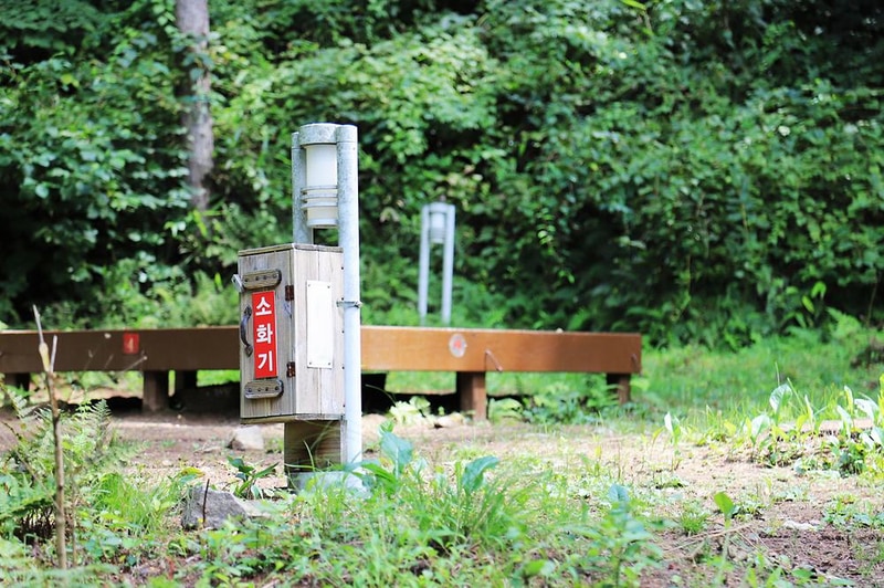 태백고원자연휴양림 야영장 시설 사진 7